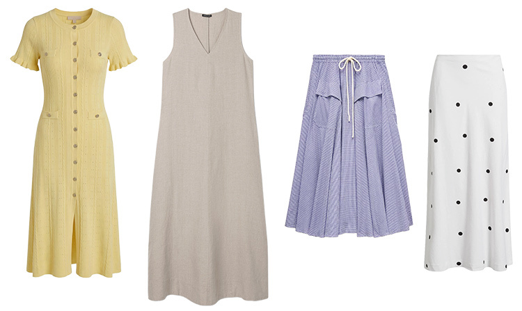 High society style - dresses and skirts | 40plusstyle.com