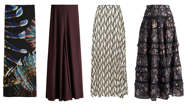 Maxi skirts | 40plusstyle.com