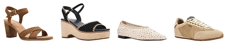 Shoes to wear with summer dresses | 40plusstyle.com