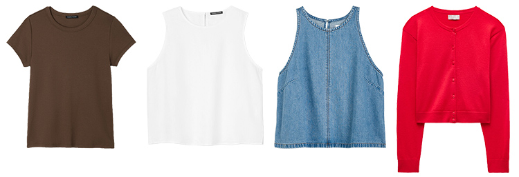 Tops to go with statement skirts | 40plusstyle.com