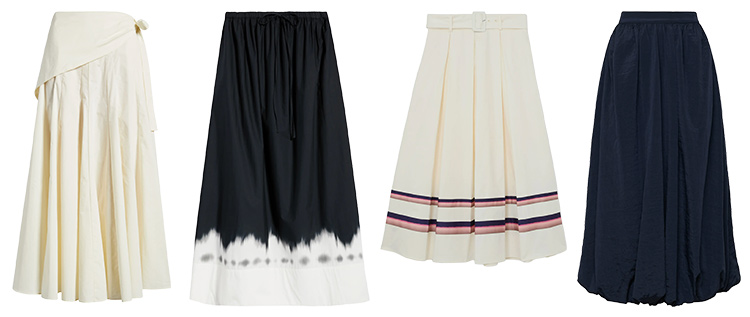 Statement skirts - full skirt | 40plusstyle.com