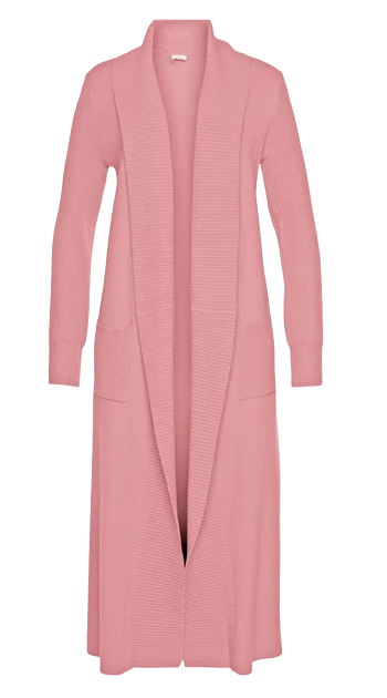 LASCANA Long Knit Cardigan | 40plusstyle.com