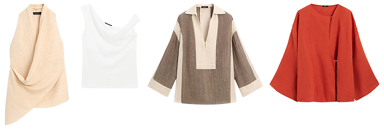 Summer capsule wardrobe - tops | 40plusstyle.com