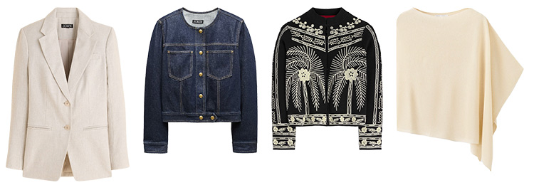Vacation outfits - jackets | 40plusstyle.com