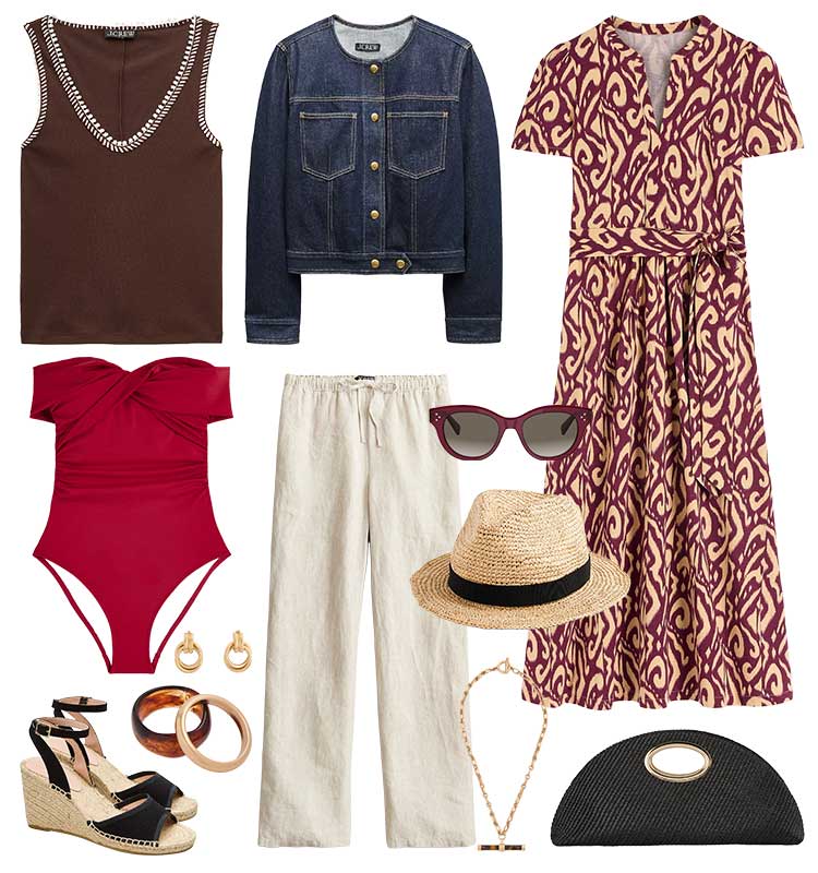 How to Put Together the Perfect Vacation Capsule Wardrobe