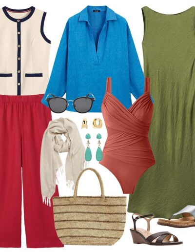 Summer color combinations we love | 40plusstyle.com