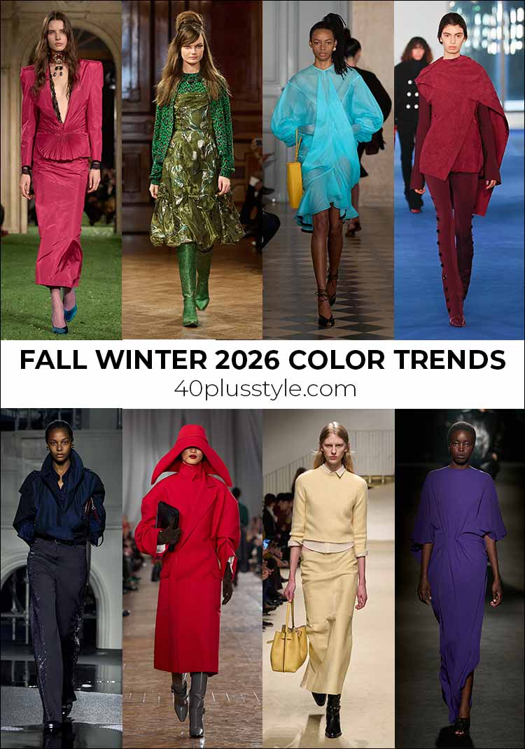 Beautiful fall colors | 40plusstyle.com