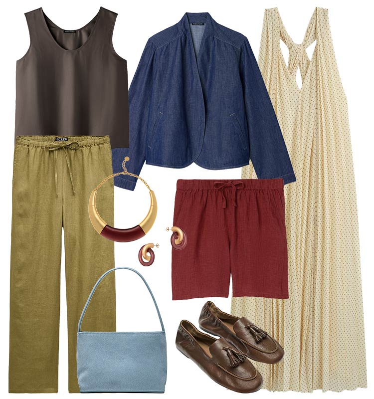 What to wear in August: your  August Wardrobe Edit