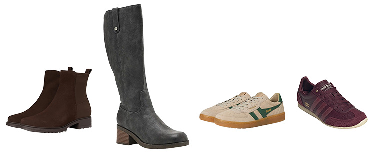 Fall sneakers and boots | 40plusstyle.com