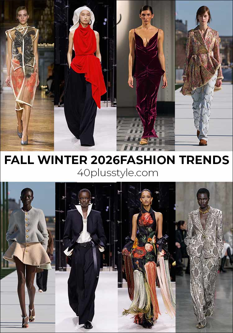12 Fall 2026 trends you’ll want to wear - and how to style them | 40plusstyle.com