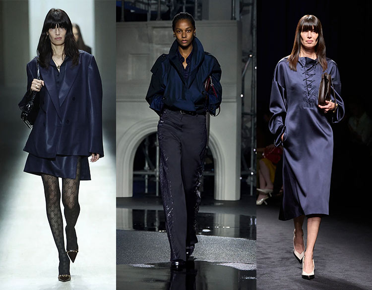 Wearing navy and black | 40plusstyle.com