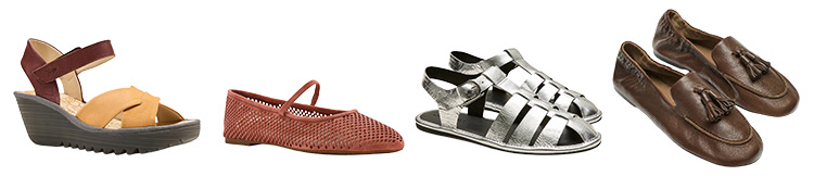 What to wear in August - shoes | 40plusstyle.com