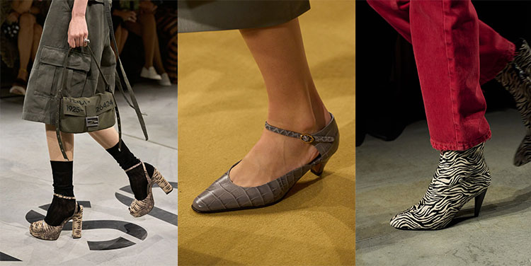 Fall shoe trends - animal print | 40plusstyle.com