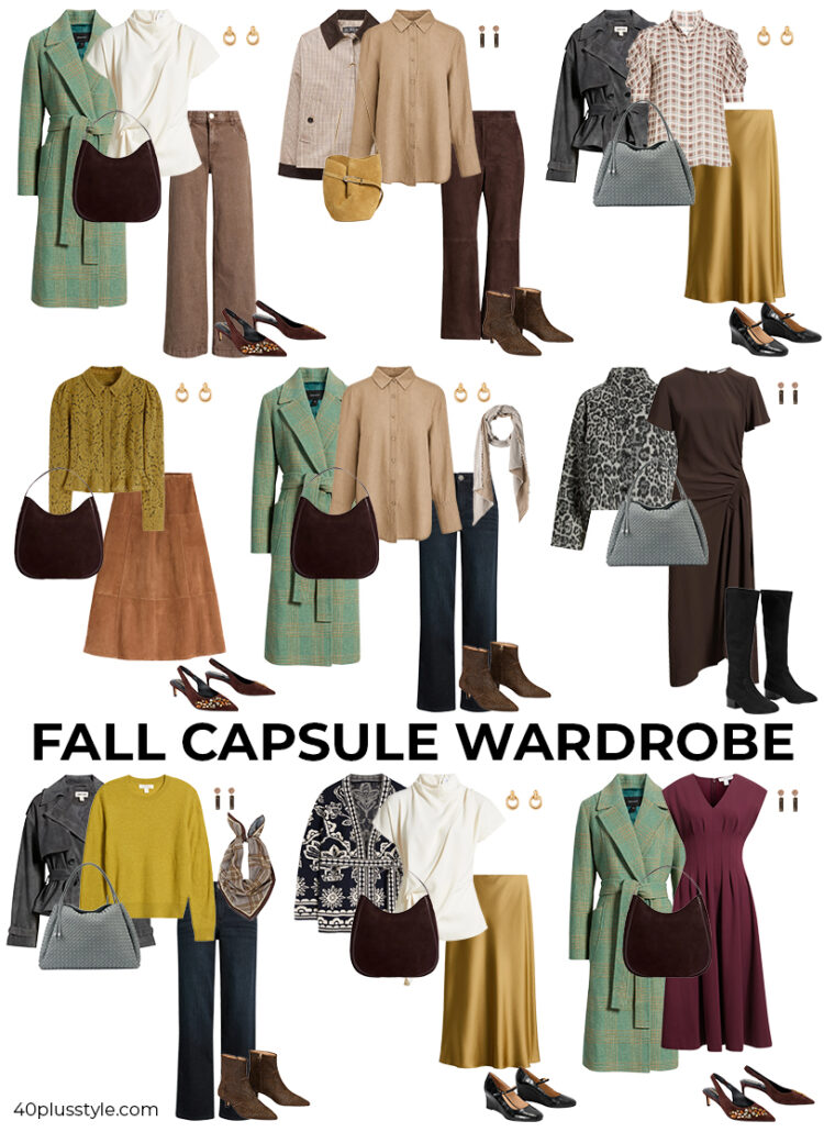 Fall capsule wardrobe | 40plusstyle.com