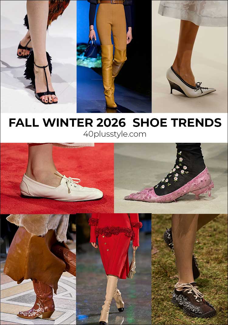 Fall 2026 shoe trends that are stylish and wearable | 40plusstyle.com