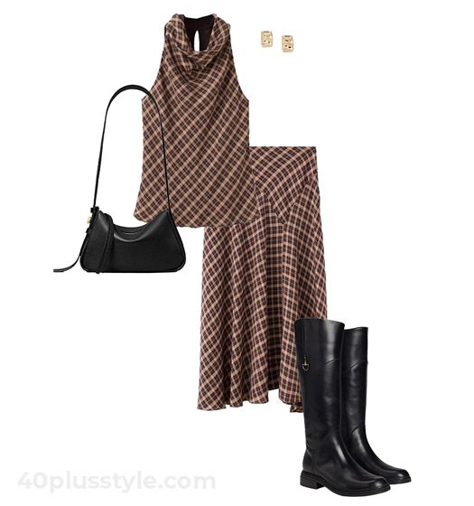 Matching print set | 40plusstyle.com