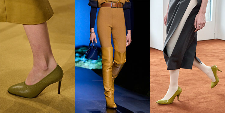 Fall 2026 shoe trends - olive | 40plusstyle.com