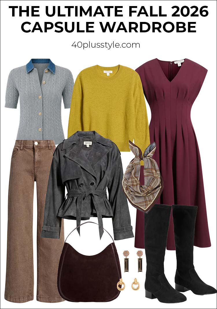 The Ultimate Fall 2026 Capsule Wardrobe: The Pieces You’ll Wear All Season | 40plusstyle.com