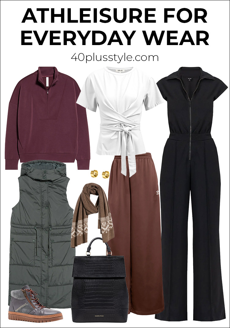 Athleisure for everyday wear | 40plusstyle.com