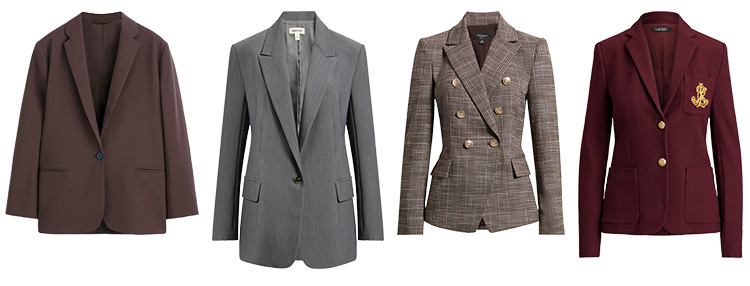 Blazers to go with leggings | 40plusstyle.com