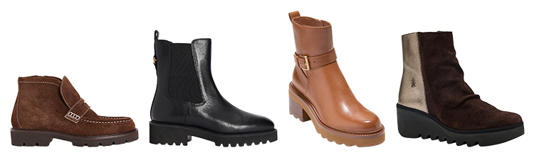 Winter boot capsule - chunky boots | 40plusstyle.com