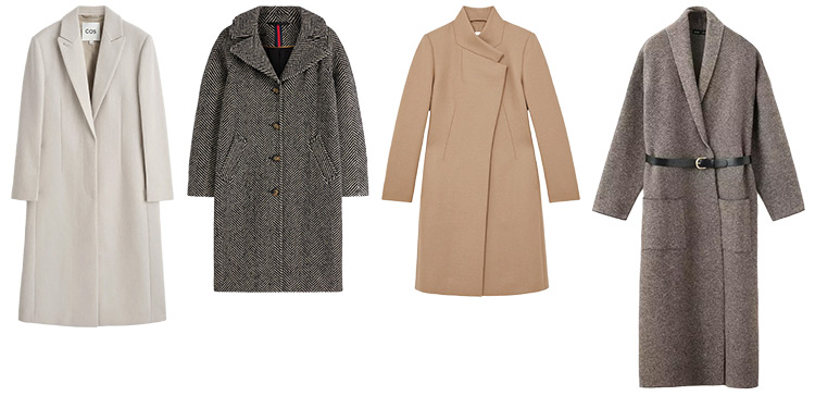 Coats for apple shape | 40plusstyle.com
