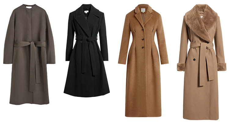 Perfect coat for your body type - hourglass | 40plusstyle.com