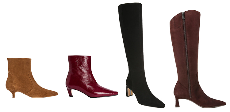 Winter boot capsule - heeled boots | 40plusstyle.com