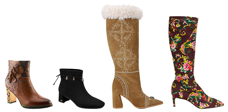 Winter boot capsule - statement boots | 40plusstyle.com