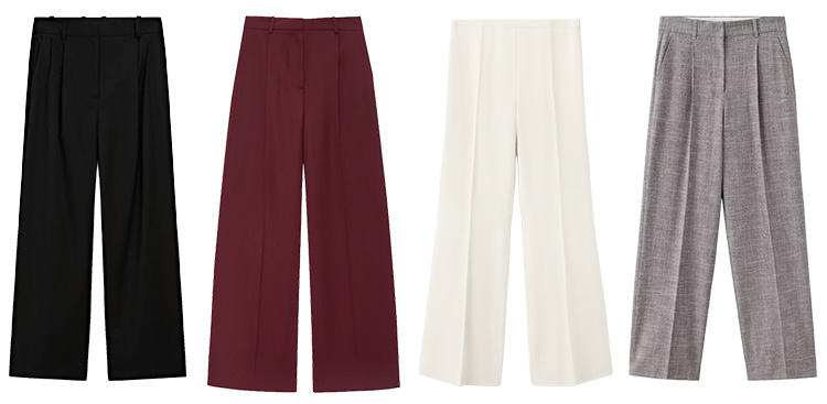 Modern tailoring - wide pants | 40plusstyle.com
