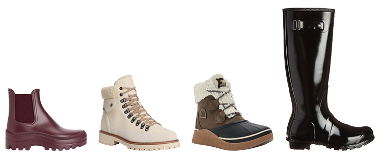 Winter boot capsule - rain boots | 40plusstyle.com